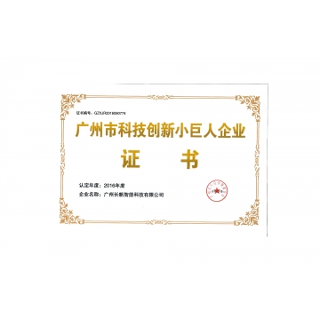 广州市资讯创意小巨人企业